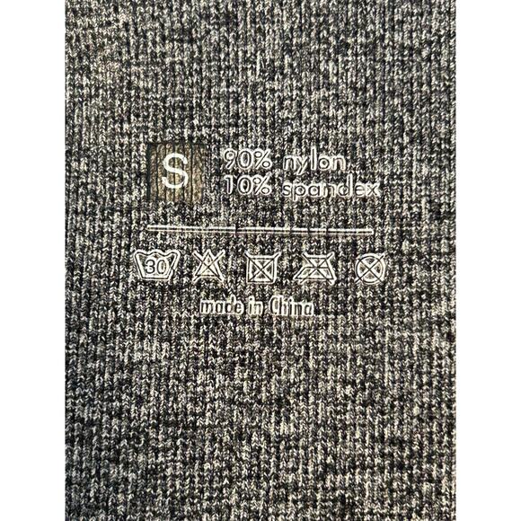 Gymshark Adapt Camo Seamless Leggings Black & Gray Logo Size Small - Picture 5 of 6